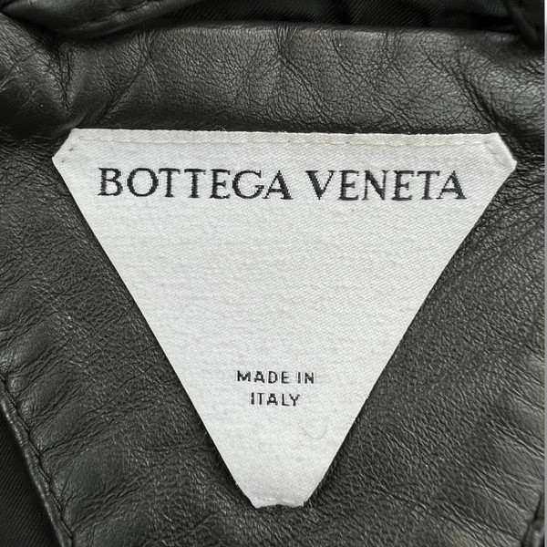 Bottega Veneta Shearling Jacket Dark Green