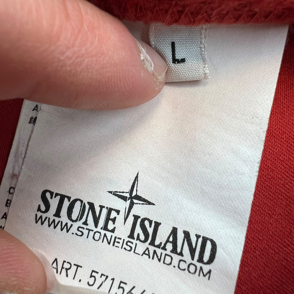 Stone Island AW12 Raso Gommato Fleece Hydrophobic Treatment Jacket 