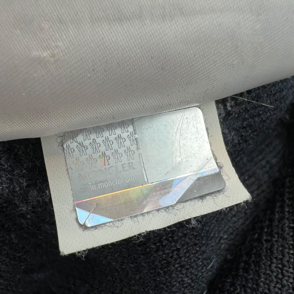 Moncler Navy Fleece / Padded Hybrid Jacket 