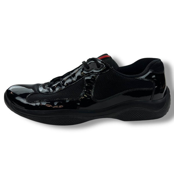 Prada Americas Cup Black Trainers 