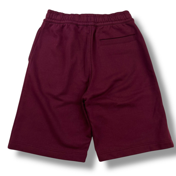 Burberry Burgundy Embroidered Shorts 