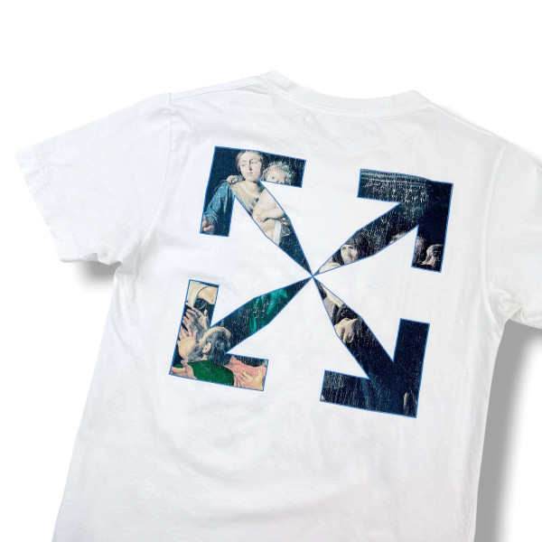 Off-White Caravaggio Painting White T Shirt