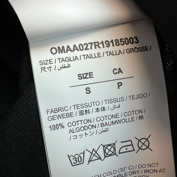 Off-White Kiss Black T Shirt 