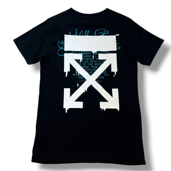 Off-White Dripping Arrows Black T Shirt