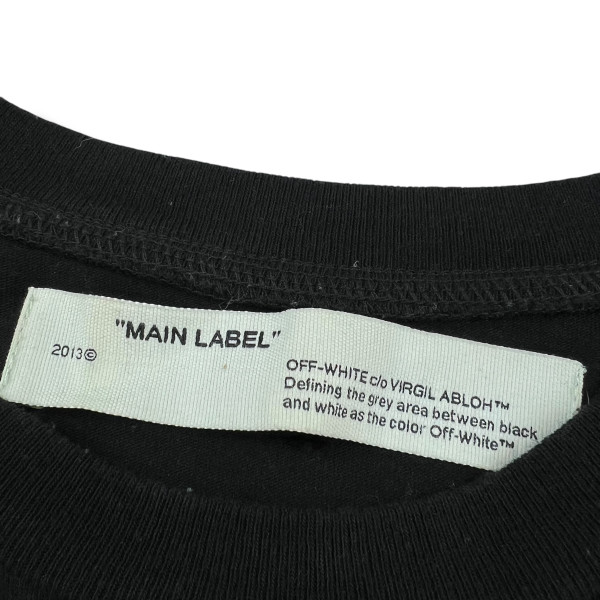 Off-White Dripping Arrows Black T Shirt