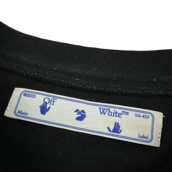 Off-White Stencil Arrows Black T Shirt 