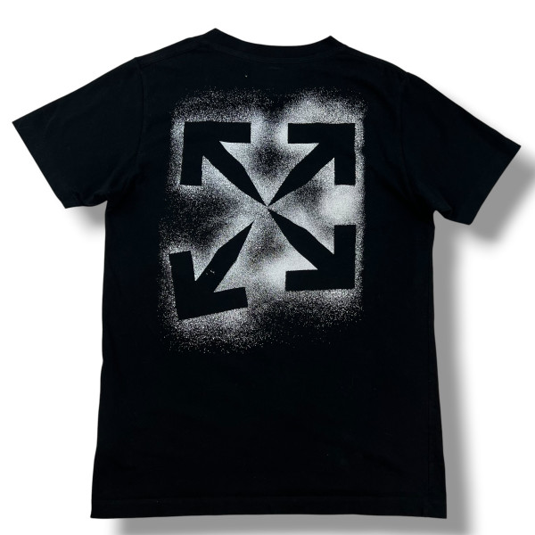 Off-White Stencil Arrows Black T Shirt 