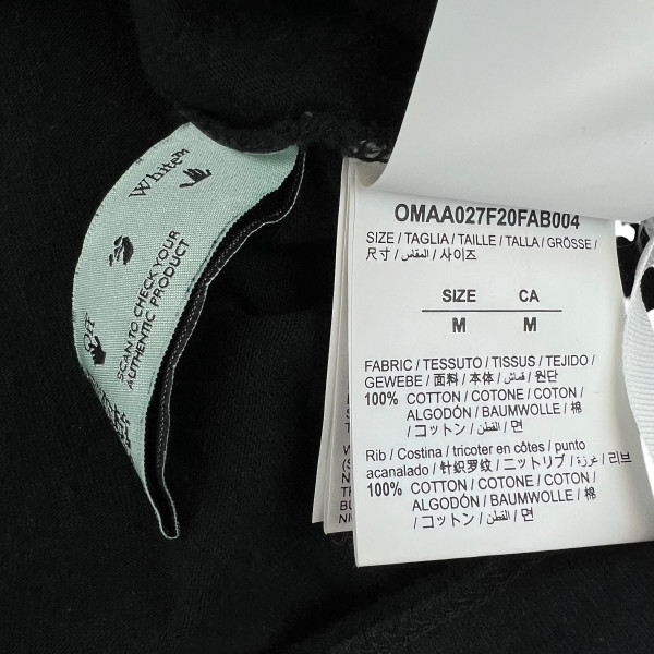 Off-White Pascal Arrows Black T Shirt 