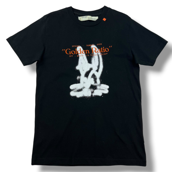 Off-White Golden Ratio Black T Shirt