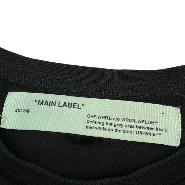 Off-White Mini Logo Black T Shirt