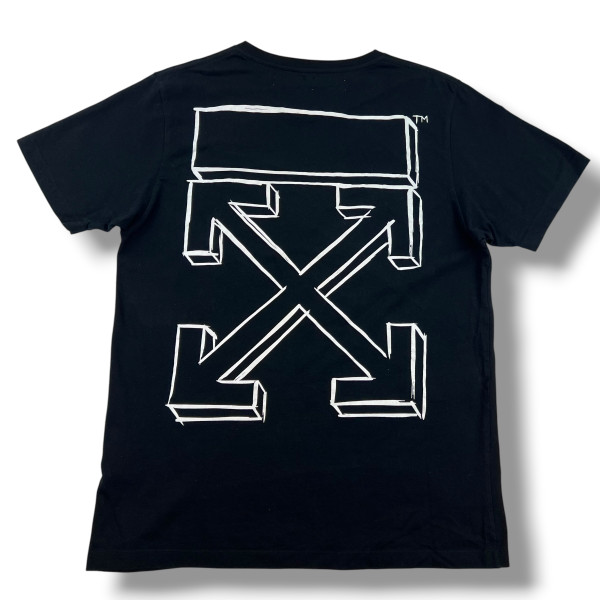 Off-White 3D Marker Arrows Black T Shirt 