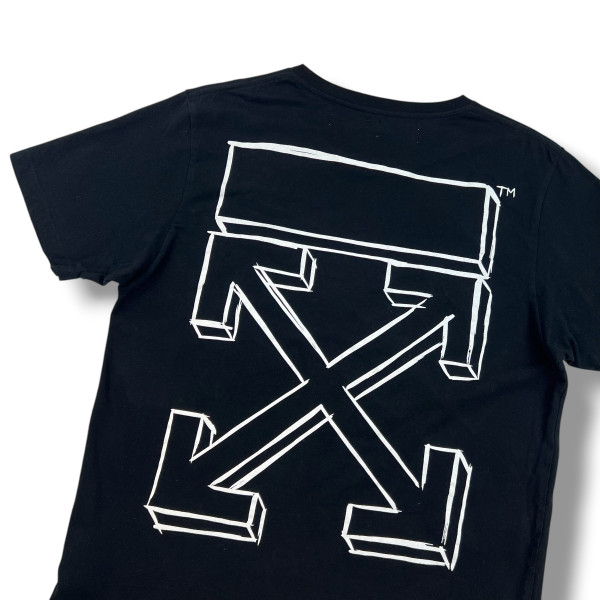 Off-White 3D Marker Arrows Black T Shirt 
