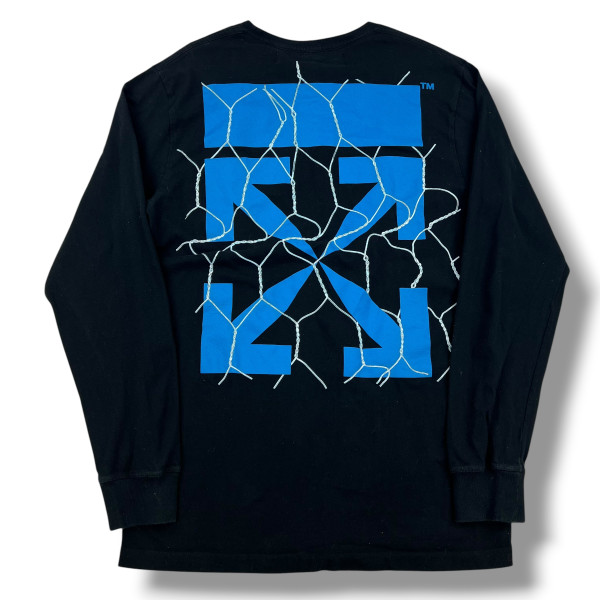 Off-White Fence Arrows Long Sleeve T Shirt