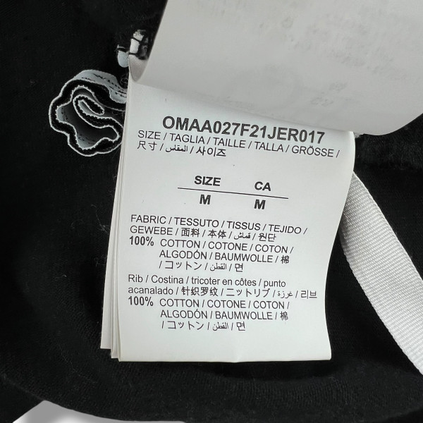 Off-White Acrylic Arrows Black T Shirt 