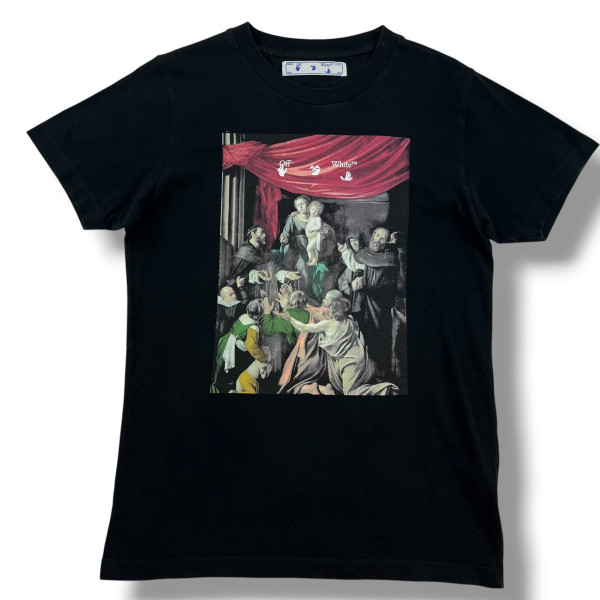 Off-White Caravaggio Painting Black T Shirt 