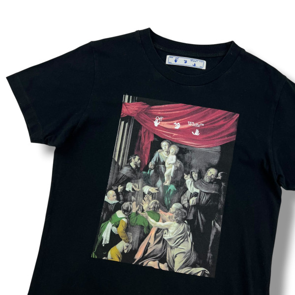 Off-White Caravaggio Painting Black T Shirt 
