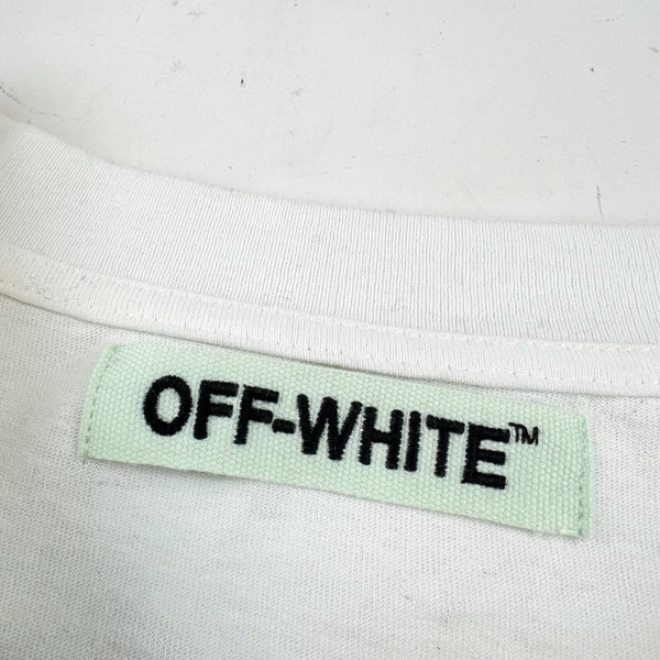 Off-White Yellow Caravaggio White T Shirt 