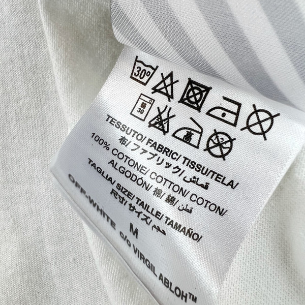 Off-White Yellow Caravaggio White T Shirt 