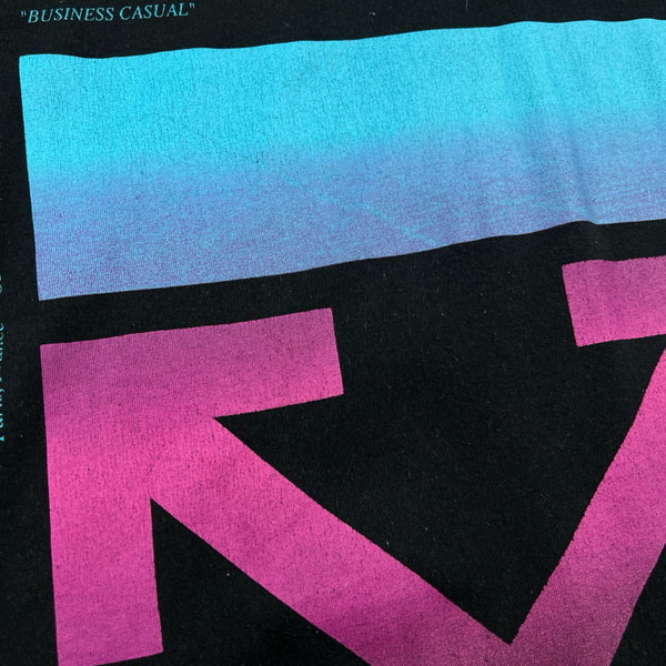 Off-White Gradient Arrows Black T Shirt 