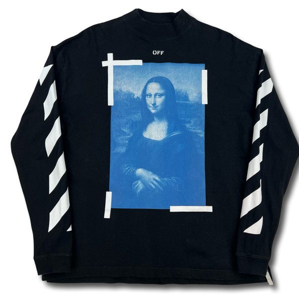 Off-White Mona Lisa Mock Neck Long Sleeve 