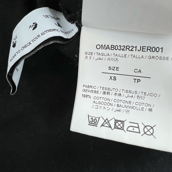 Off-White Mona Lisa Mock Neck Long Sleeve 