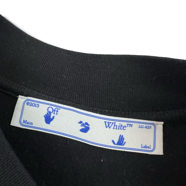 Off-White Women's Green Circle Logo T Shirt 