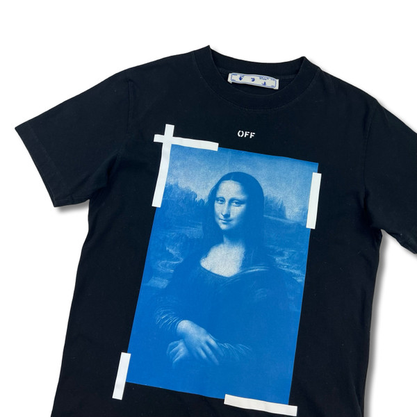 Off-White Mona Lisa Black T Shirt 