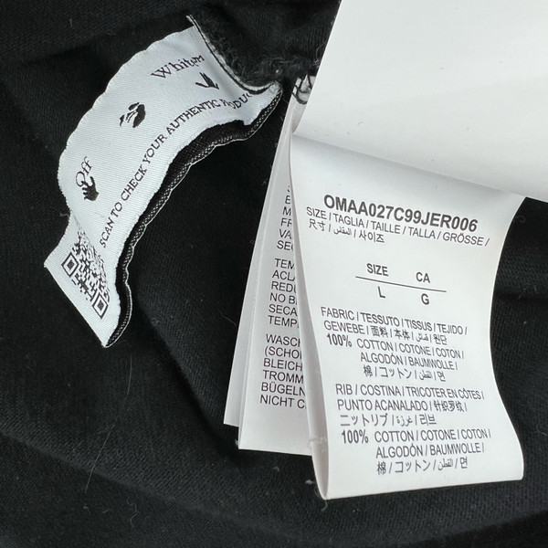 Off-White Mona Lisa Black T-Shirt