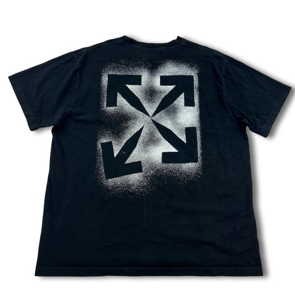 Off-White Stencil Arrows Black T Shirt
