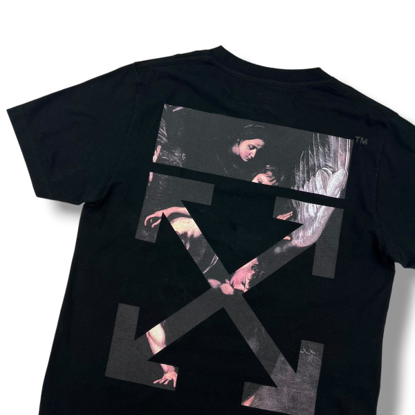 Off-White Caravaggio Arrows Black T Shirt