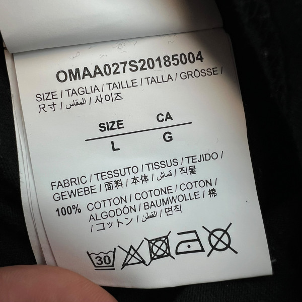 Off-White Caravaggio Arrows Black T Shirt