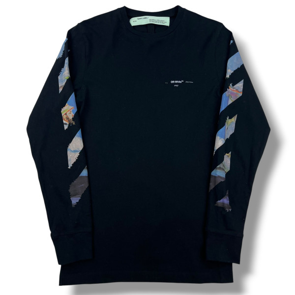 Off-White Monet Arrows Long Sleeve T Shirt