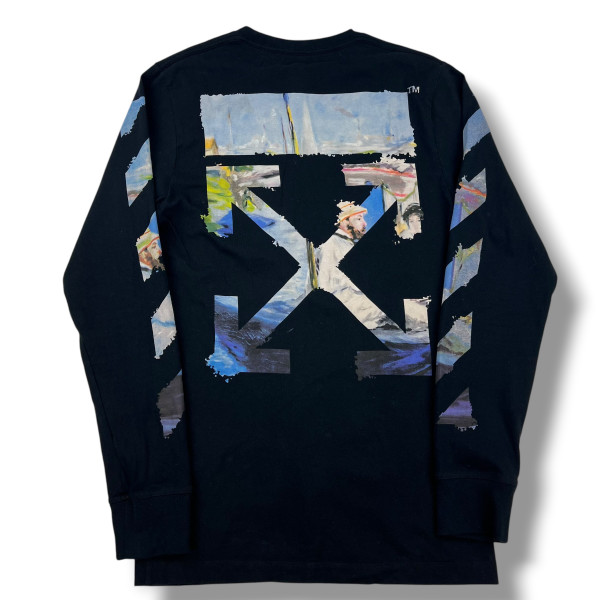 Off-White Monet Arrows Long Sleeve T Shirt