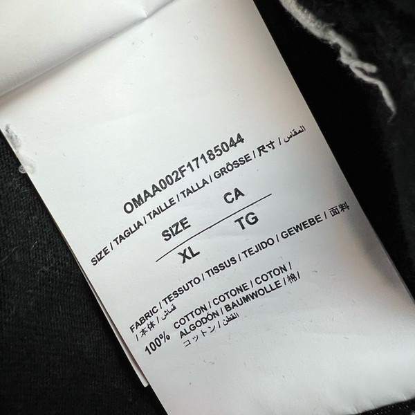 Off-White Off Orange Font T Shirt