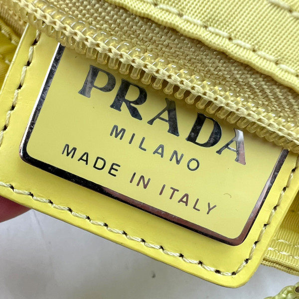 Prada Lime Green Nylon Crossbody bag 