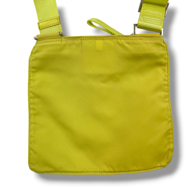 Prada Lime Green Nylon Crossbody bag 