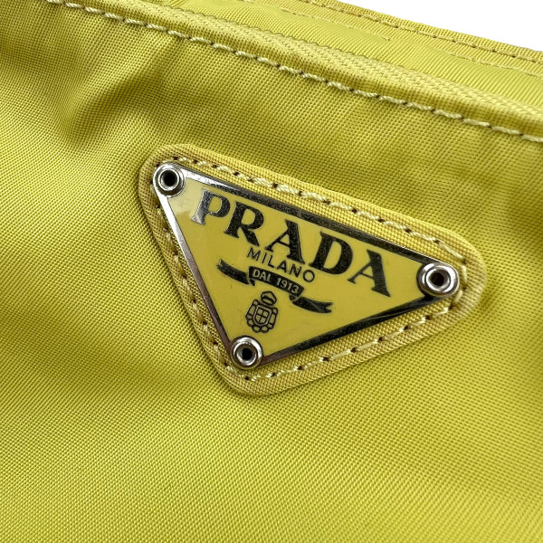 Prada Lime Green Nylon Crossbody bag 