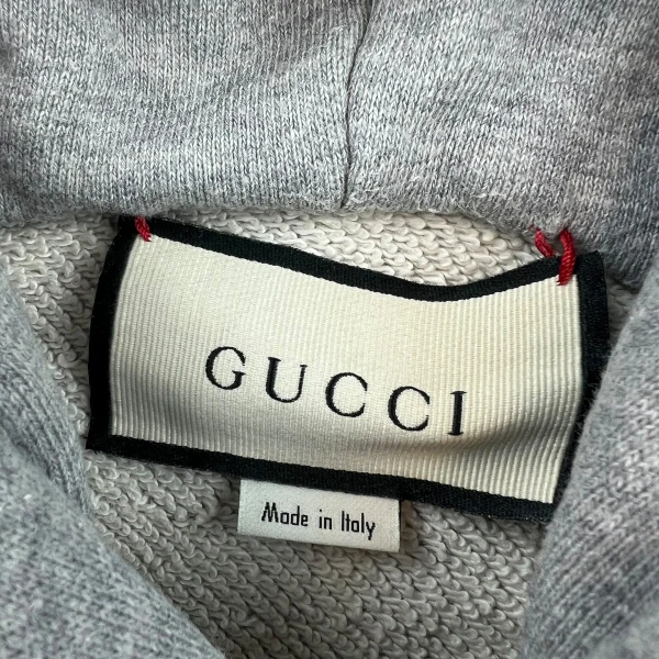 Gucci Star Printed Logo Grey Hoodie
