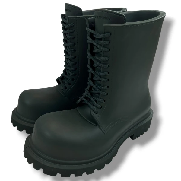 Balenciaga Steroid Boot Dark Khaki 