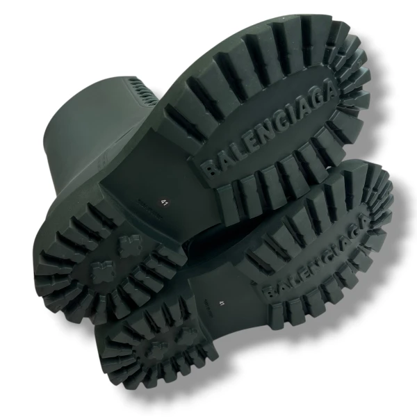 Balenciaga Steroid Boot Dark Khaki 