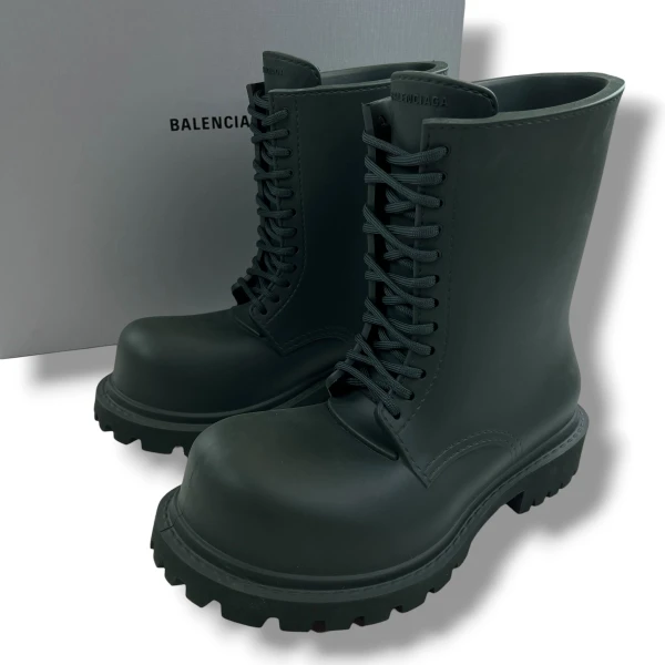 Balenciaga Steroid Boot Dark Khaki 