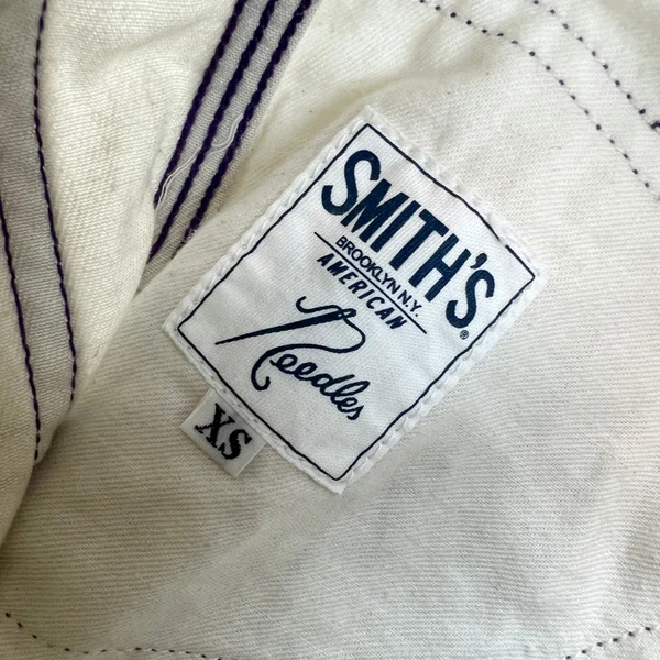 Needles x Smiths Beige Carpenter Trousers 