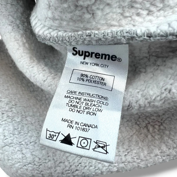 Supreme Shop Grey Hoodie