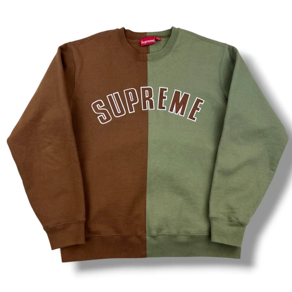 Supreme Split Arc Logo Sweatshirt