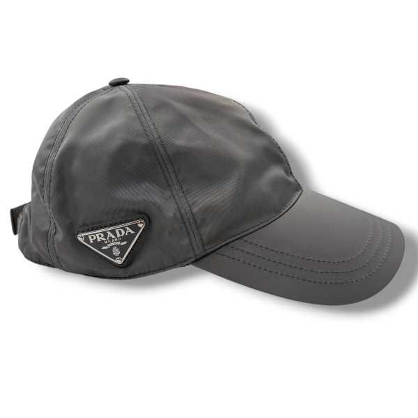 Prada Grey Re-Nylon Cap