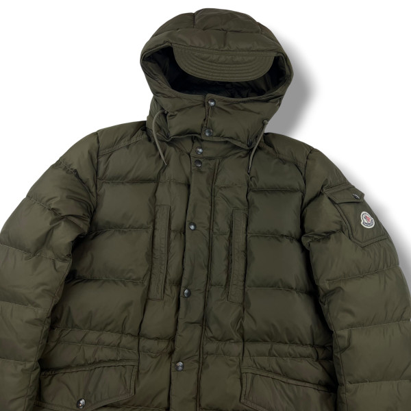 Moncler Khaki Riviere Puffer Jacket 