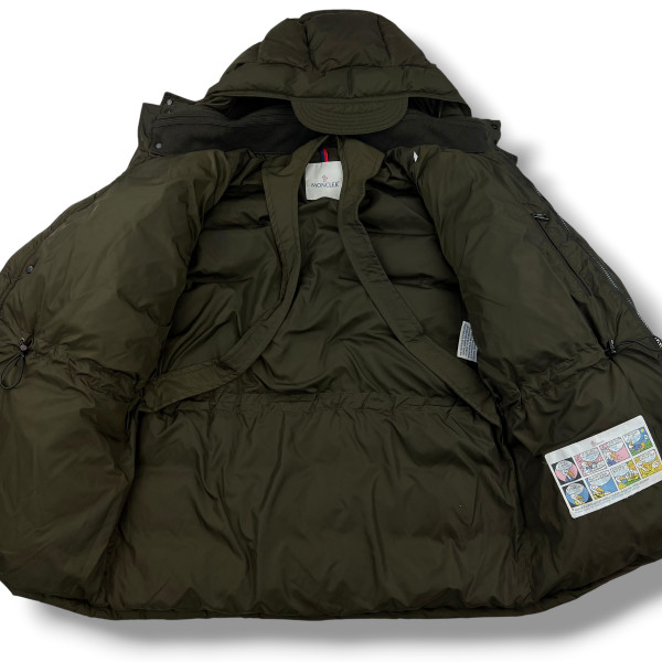 Moncler Khaki Riviere Puffer Jacket 
