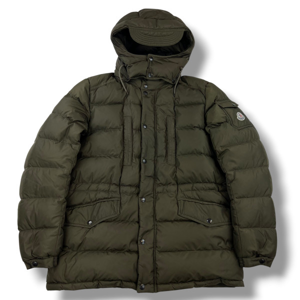 Moncler Khaki Riviere Puffer Jacket 