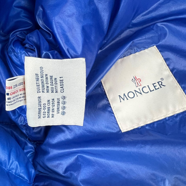 Moncler Royal Blue Gui Gilet 