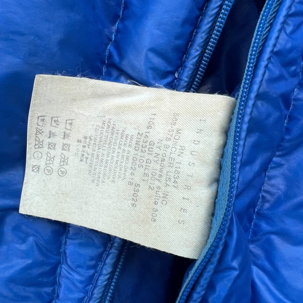Moncler Royal Blue Gui Gilet 